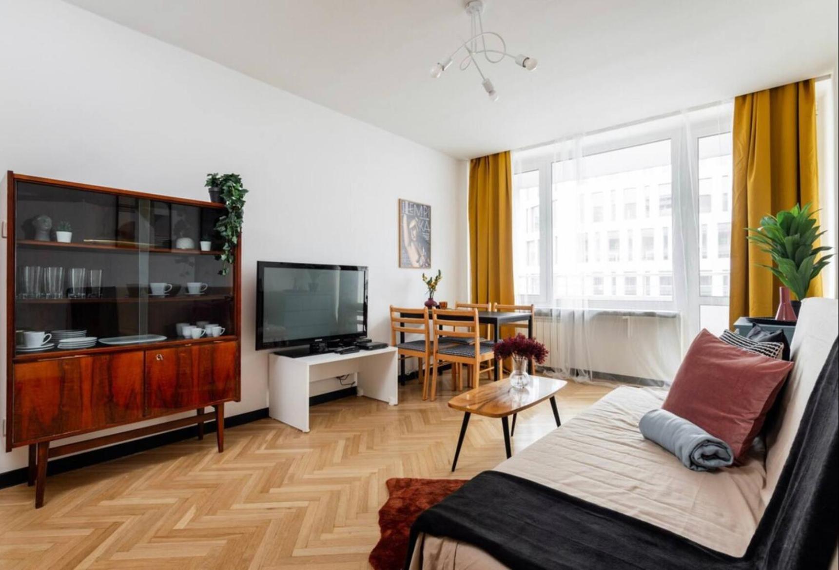 Union Square, 3 Sypialnie, Centrum, Balkon, Kawa *